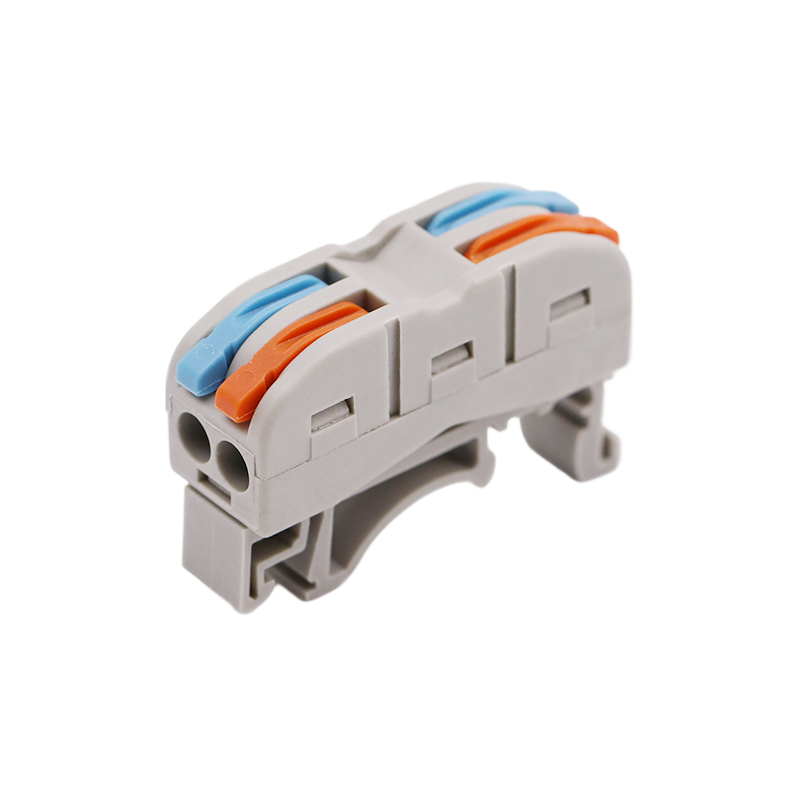 2 σε 2 πόλους DIN Rail Terminal Quick Connector